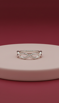 Sterling Silver Infinity Band Ring II Cheri