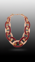 Iconic chain link necklace