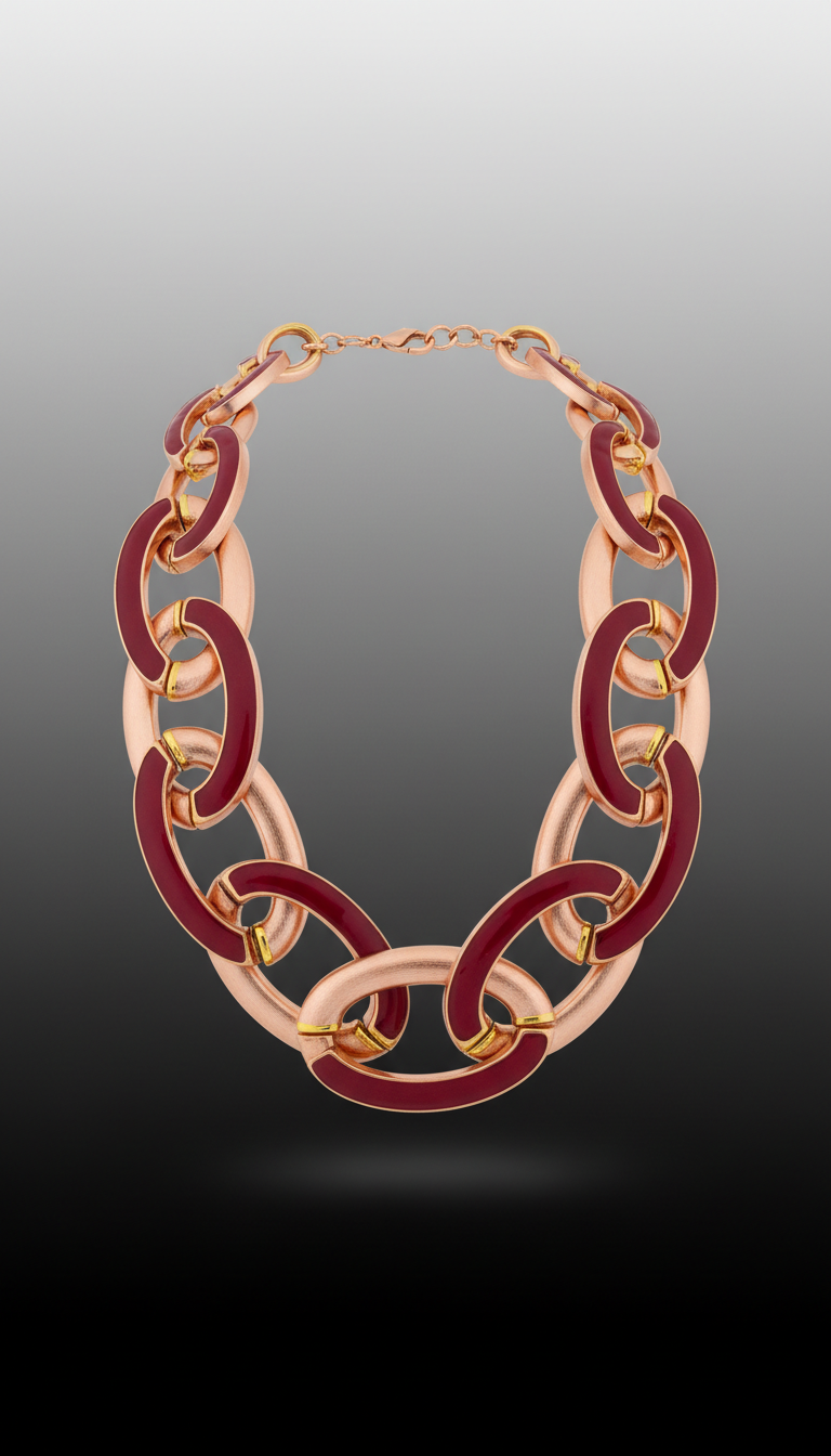Iconic chain link necklace