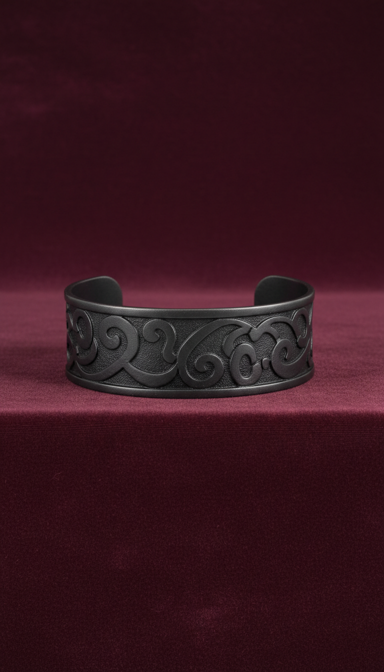 Deep Charcoal Signature Bracelet
